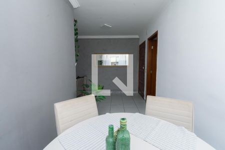 Sala de Jantar de apartamento à venda com 3 quartos, 62m² em Monte Castelo, Contagem