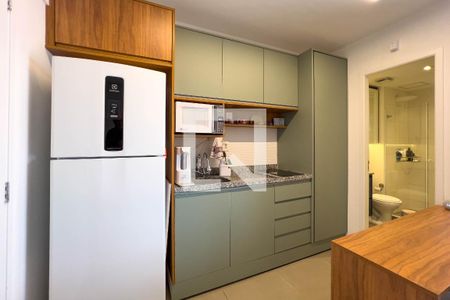 Cozinha de kitnet/studio para alugar com 1 quarto, 28m² em Vila Mariana, São Paulo