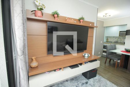 Sala de apartamento para alugar com 2 quartos, 60m² em Parque das Nações, Santo André