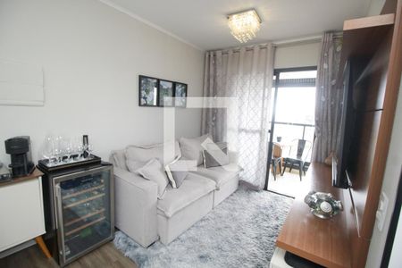 Sala de apartamento para alugar com 2 quartos, 60m² em Parque das Nações, Santo André