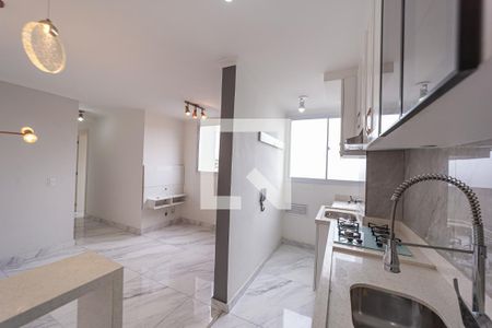 Cozinha e Área de Serviço de apartamento para alugar com 2 quartos, 42m² em Vila Cosmopolita, São Paulo