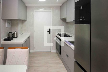 Cozinha e Área de Serviço de apartamento à venda com 2 quartos, 35m² em Vila Graciosa, São Paulo