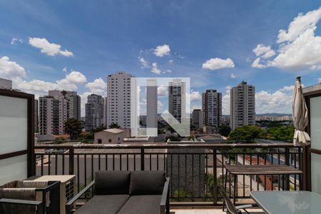 Varanda de kitnet/studio à venda com 1 quarto, 39m² em Vila Romana, São Paulo