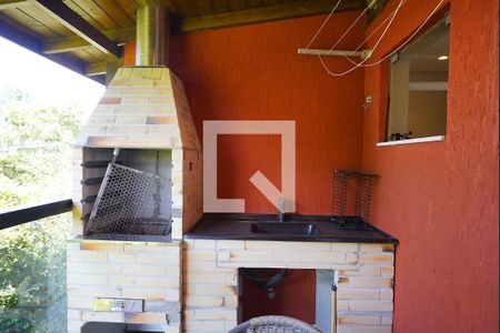 Churrasqueira de kitnet/studio para alugar com 1 quarto, 30m² em Santo Antonio de Lisboa, Florianópolis