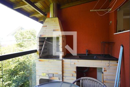 Churrasqueira de kitnet/studio para alugar com 1 quarto, 30m² em Santo Antonio de Lisboa, Florianópolis