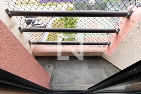 Varanda da Sala de apartamento para alugar com 2 quartos, 48m² em Jardim Celeste, São Paulo