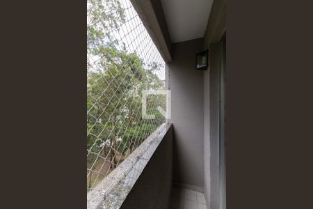 Varanda da Sala de apartamento para alugar com 3 quartos, 56m² em Jardim Santa Emilia, São Paulo