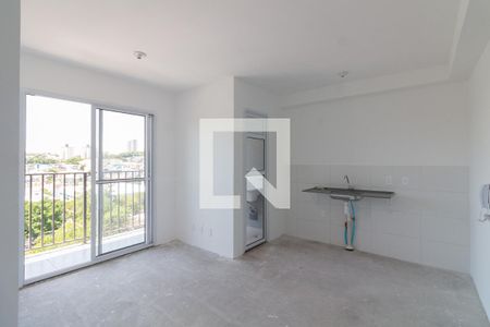 Sala - Cozinha de apartamento para alugar com 2 quartos, 41m² em Vila Butantã, São Paulo