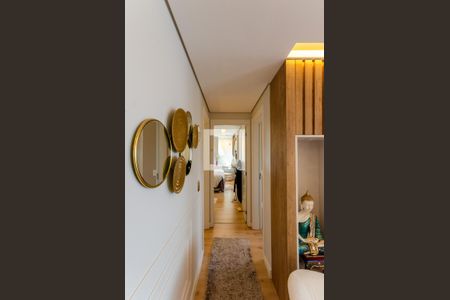 Corredor de apartamento à venda com 2 quartos, 86m² em City América, São Paulo