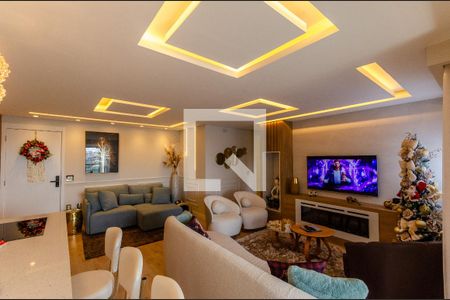 Sala de apartamento à venda com 2 quartos, 86m² em City América, São Paulo