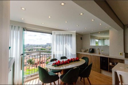 Sala de Jantar de apartamento à venda com 2 quartos, 86m² em City América, São Paulo