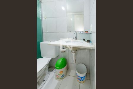 Banheiro de apartamento à venda com 2 quartos, 44m² em Dom Cabral, Belo Horizonte