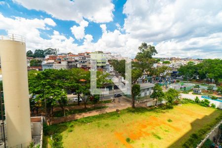 Vista da Sala/Cozinha de apartamento para alugar com 1 quarto, 28m² em Jardim Itacolomi, São Paulo
