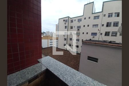 Varanda da Sala de apartamento para alugar com 2 quartos, 83m² em Centro, São Vicente