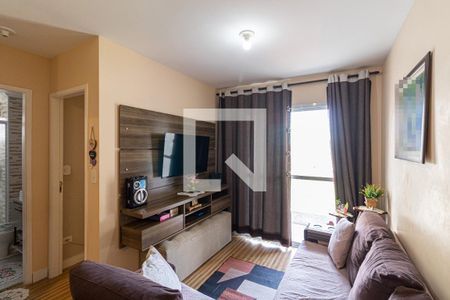 Sala e Cozinha de apartamento à venda com 2 quartos, 50m² em Vila Carmosina, São Paulo