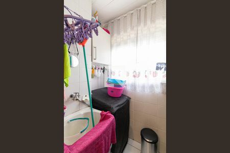 Sala e Cozinha de apartamento à venda com 2 quartos, 50m² em Vila Carmosina, São Paulo
