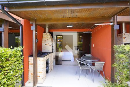 Varanda de kitnet/studio para alugar com 1 quarto, 52m² em Santo Antonio de Lisboa, Florianópolis