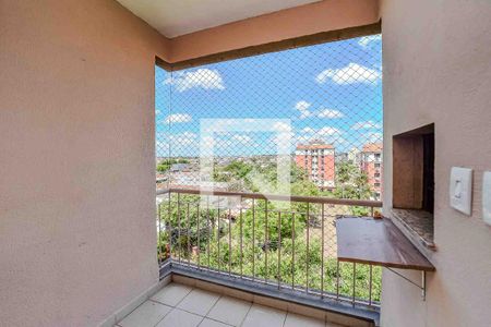 Sacada da Sala de apartamento à venda com 3 quartos, 74m² em Sarandi, Porto Alegre