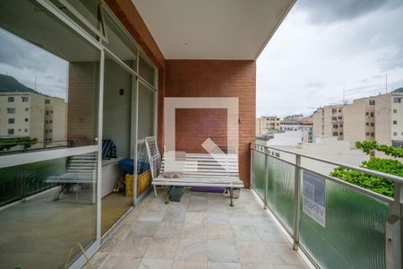 Sala Varanda de apartamento à venda com 2 quartos, 89m² em Tijuca, Rio de Janeiro