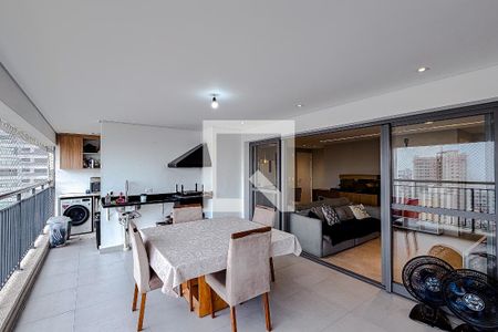 Varanda da Sala de apartamento à venda com 3 quartos, 128m² em Ipiranga, São Paulo