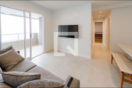 Sala de apartamento para alugar com 2 quartos, 82m² em Vila da Serra, Belo Horizonte