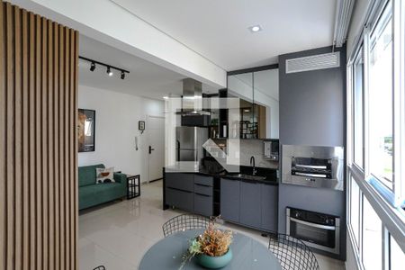 Varanda de apartamento para alugar com 1 quarto, 43m² em Vila Mogilar, Mogi das Cruzes