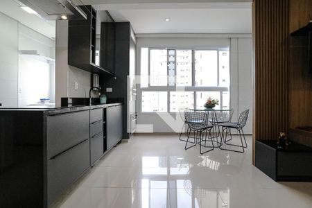 Sala de apartamento para alugar com 1 quarto, 43m² em Vila Mogilar, Mogi das Cruzes
