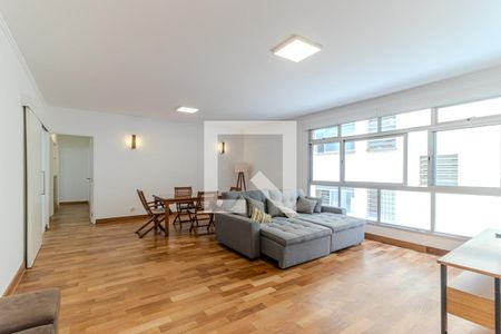 Sala de apartamento à venda com 3 quartos, 134m² em Higienópolis, São Paulo