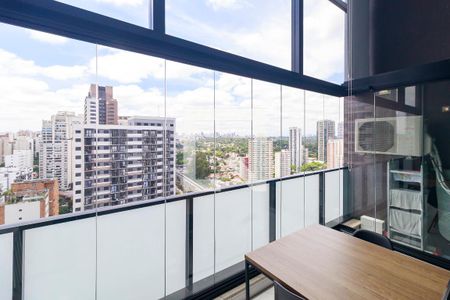 Sala de apartamento para alugar com 1 quarto, 58m² em Campo Belo, São Paulo