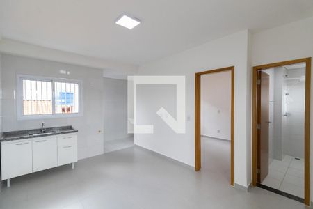 Sala e Cozinha de apartamento para alugar com 1 quarto, 34m² em Vila Talarico, São Paulo