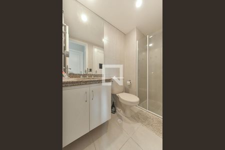 Banheiro de apartamento à venda com 2 quartos, 44m² em Cidade Monções, São Paulo