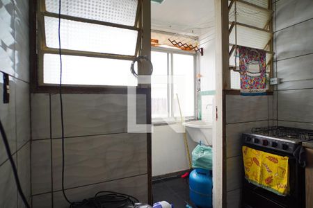 Cozinha de apartamento à venda com 2 quartos, 62m² em São Sebastião, Porto Alegre