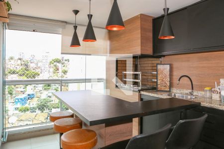 Varanda Gourmet de apartamento para alugar com 2 quartos, 86m² em Lapa, São Paulo