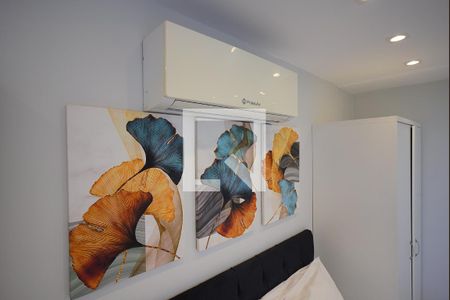 Ar condicionado de kitnet/studio para alugar com 1 quarto, 26m² em Santo Antonio de Lisboa, Florianópolis