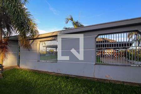 Fachada frente de casa para alugar com 6 quartos, 1200m² em Cond. Mosteiro, Indaiatuba