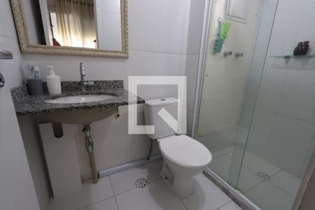 Banheiro da Suíte de apartamento à venda com 3 quartos, 62m² em Jardim Guairaca, São Paulo