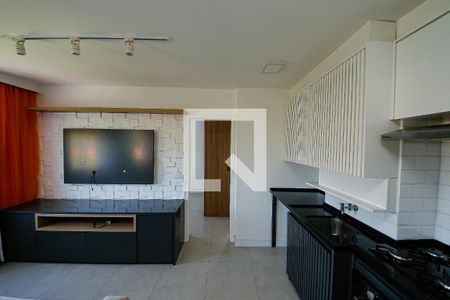 Sala e Cozinha de apartamento para alugar com 1 quarto, 41m² em Sítio da Figueira, São Paulo