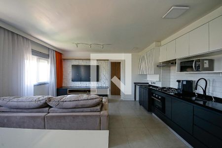 Sala e Cozinha de apartamento para alugar com 1 quarto, 41m² em Sítio da Figueira, São Paulo