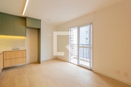 Sala/Cozinha de apartamento para alugar com 1 quarto, 44m² em Pinheiros, São Paulo
