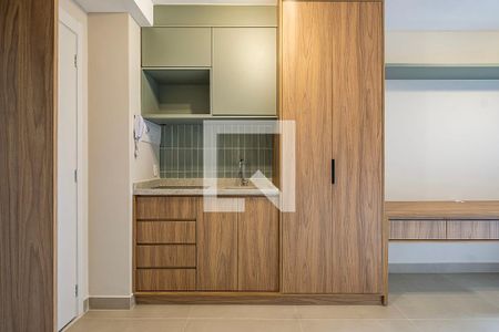 Sala/Cozinha de apartamento para alugar com 1 quarto, 27m² em Pinheiros, São Paulo