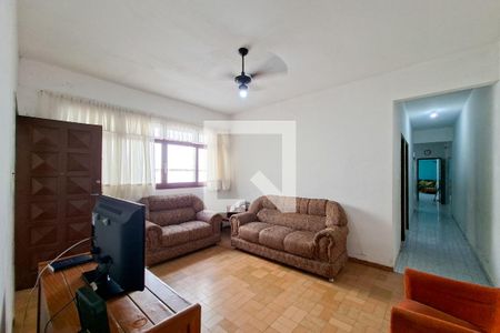 Sala de casa para alugar com 2 quartos, 200m² em Guilhermina, Praia Grande