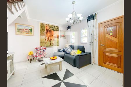 Sala de casa de condomínio à venda com 4 quartos, 160m² em Centro, Osasco