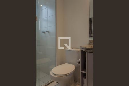 Banheiro da Suíte 1 de apartamento à venda com 2 quartos, 54m² em Jardim Olavo Bilac, São Bernardo do Campo