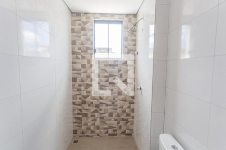Banheiro da Suíte de apartamento à venda com 3 quartos, 77m² em Ipiranga, Belo Horizonte