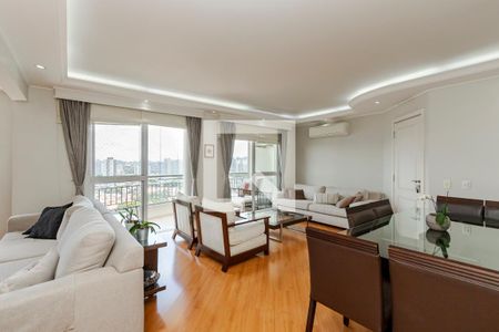 Sala de apartamento à venda com 3 quartos, 117m² em Vila Cruzeiro, São Paulo