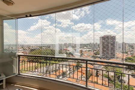 Varanda da Sala de apartamento à venda com 3 quartos, 117m² em Vila Cruzeiro, São Paulo
