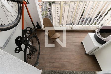 Varanda da Sala de apartamento para alugar com 2 quartos, 52m² em Vila Moraes, São Paulo