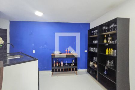 Sala de casa para alugar com 5 quartos, 420m² em Balneario Cidade Atlantica, Guarujá