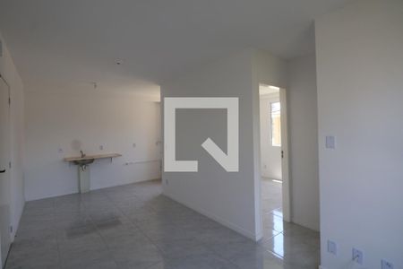 Sala/Cozinha de apartamento para alugar com 3 quartos, 51m² em Fátima, Canoas