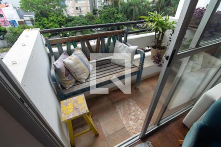 Varanda da Sala de apartamento para alugar com 2 quartos, 80m² em Paraíso, São Paulo